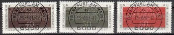 BRD Michelnummer 1105 - 1107 Vollstempel