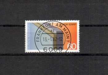 BRD Michelnummer 1119 Vollstempel