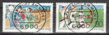 BRD Michelnummer 1127 - 1128 Vollstempel