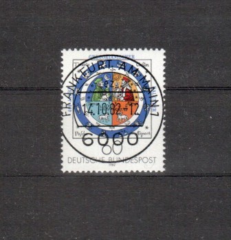 BRD Michelnummer 1155 Vollstempel