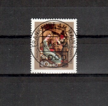 BRD Michelnummer 1161 Vollstempel