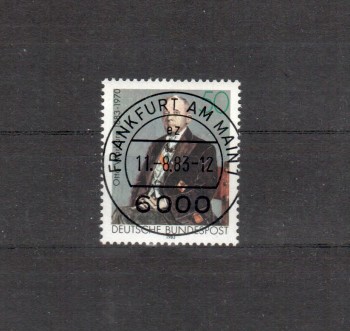 BRD Michelnummer 1184 Vollstempel