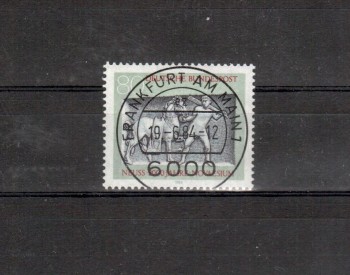 BRD Michelnummer 1218 Vollstempel