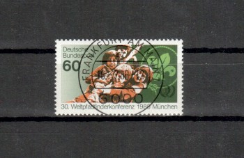 BRD Michelnummer 1254 Vollstempel