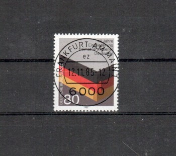 BRD Michelnummer 1265 Vollstempel