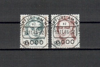BRD Michelnummer 1304 - 1305 Vollstempel