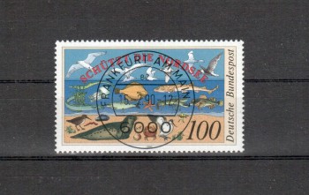 BRD Michelnummer 1454 Vollstempel