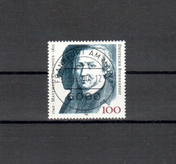 BRD Michelnummer 1473 Vollstempel
