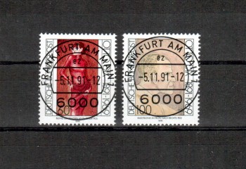 BRD Michelnummer 1572 - 1573 Vollstempel