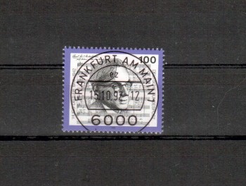 BRD Michelnummer 1637 Vollstempel