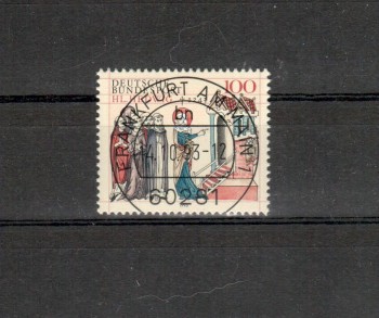 BRD Michelnummer 1701 Vollstempel