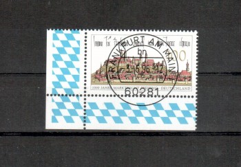 BRD Michelnummer 1856 Vollstempel