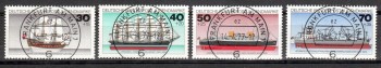 BRD Michelnummer 929 - 932 Vollstempel
