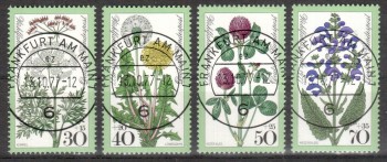 BRD Michelnummer 949 - 952 Vollstempel