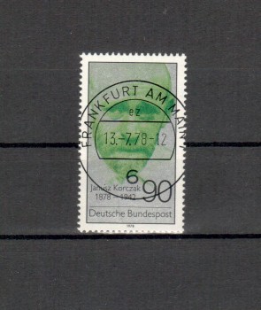 BRD Michelnummer 973 Vollstempel BRD Michelnummer 973 Vollstempel