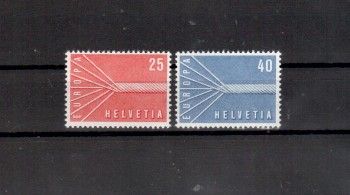 (intern: 1014) Schweiz Michelnummer 646  - 647 postfrisch 