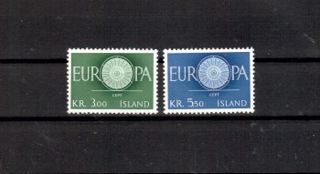 (intern: 1039) Island Michelnummer 343 - 344 postfrisch (intern: 1039) Island Michelnummer 343 - 344 postfrisch