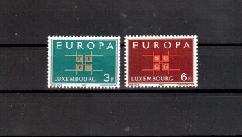 (intern: 1094) Luxemburg Michelnummer  680 - 681 postfrisch