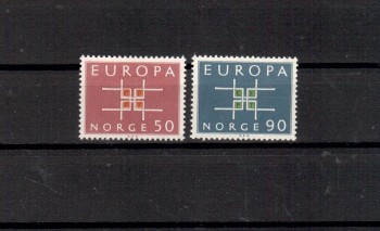 (intern: 1097)Norwegen Michelnummer  498 - 499 postfrisch