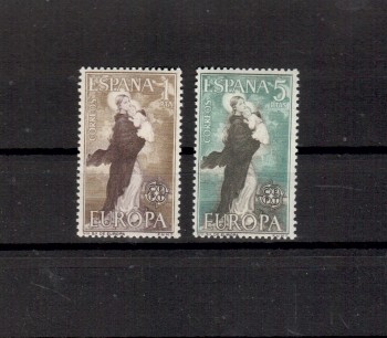 (intern: 1101) Spanien Michelnummer  1411 - 1412 postfrisch