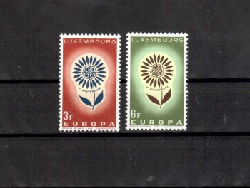 (intern: 1112) Luxemburg Michelnummer  697 - 698 postfrisch