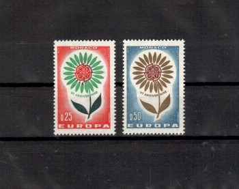 (intern: 1113) Monako Michelnummer  782 - 783 postfrisch