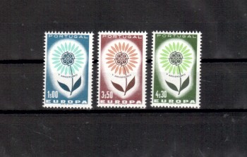 (intern: 1117) Portugal Michelnummer  963 - 965 postfrisch