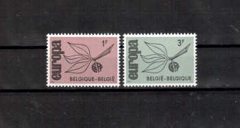 (intern: 1123) Belgien Michelnummer  1399 - 1400 postfrisch