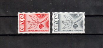 (intern: 1126) Frankreich Michelnummer  1521 - 1522 postfrisch