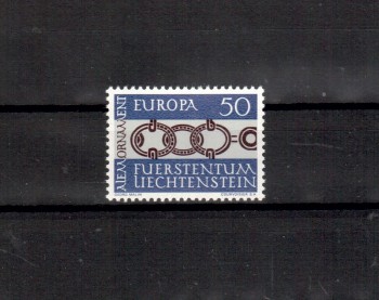 (intern: 1131) Liechtenstein Michelnummer  454 postfrisch