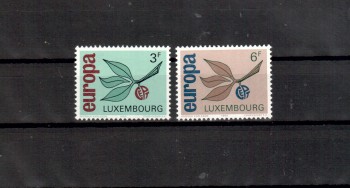(intern: 1132) Luxemburg Michelnummer  715 - 716 postfrisch