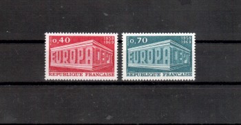 (intern: 1203) Frankreich Michelnummer  1665 - 1666 postfrisch