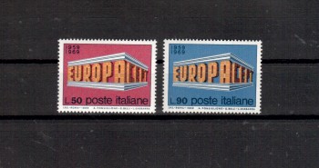 (intern: 1208) Italien  Michelnummer 1295 - 1296 postfrisch