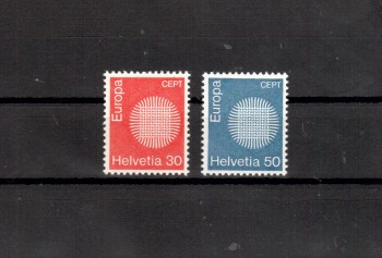 (intern: 1239) Schweiz Michelnummer  923 - 924 postfrisch