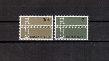 (intern: 1244) Belgien Michelnummer  1633 - 1634 postfrisch