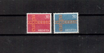 (intern: 1260) Schweiz Michelnummer  947 - 948 postfrisch
