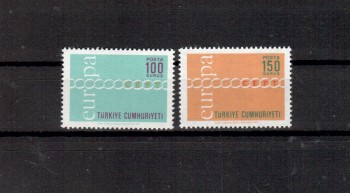 (intern: 1262) Tuerkei Michelnummer  2210 - 2211 postfrisch