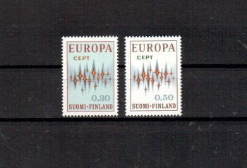 (intern: 1268) Finnland Michelnummer  700 - 701 postfrisch