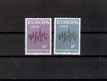 (intern: 1276) Luxemburg Michelnummer  846 - 847 postfrisch