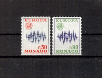 (intern: 1278) Monako Michelnummer  1038 - 1039 postfrisch