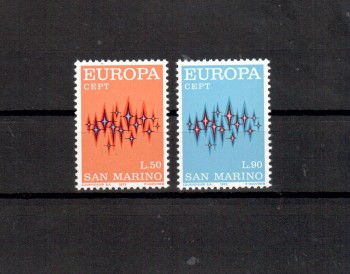 (intern: 1281) San Marino Michelnummer  997 - 998 postfrisch