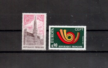 (intern: 1291) Frankreich Michelnummer  1826 - 1827 postfrisch