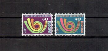 (intern: 1297) Liechtenstein Michelnummer  579 - 580 postfrisch