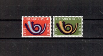 (intern: 1298) Luxemburg Michelnummer  862 - 863 postfrisch