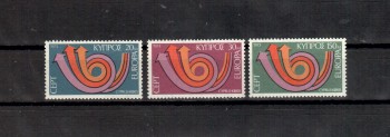 (intern: 1309) Zypern Michelnummer  389 - 391 postfrisch