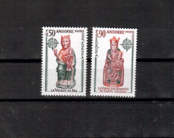 (intern: 1310) Andorra,frz. Michelnummer  258 - 259 postfrisch