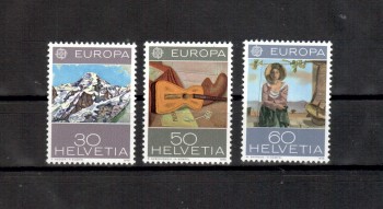 (intern: 1352) Schweiz Michelnummer 1050 - 1052 postfrisch (intern: 1352) Schweiz Michelnummer 1050 - 1052 postfrisch