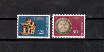 (intern: 1369) Jugoslawien Michelnummer 1635 - 1636 postfrisch