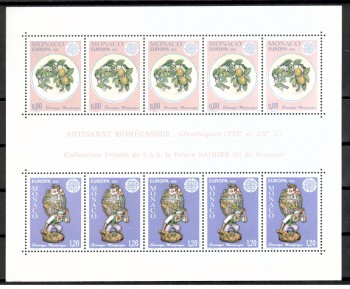 (intern: 1373a) Block 10 Michelnummer postfrisch