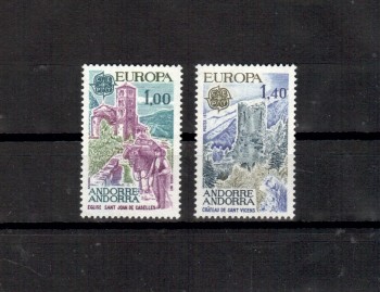 (intern: 1384) Andorra,frz Michelnummer.282 - 283 postfrisch